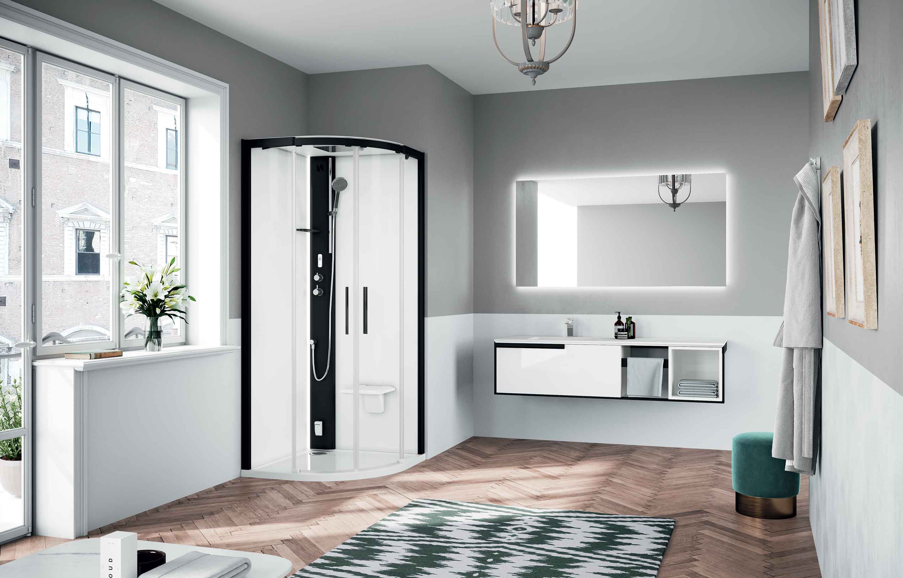 Shower cubicles - Glax 1 R