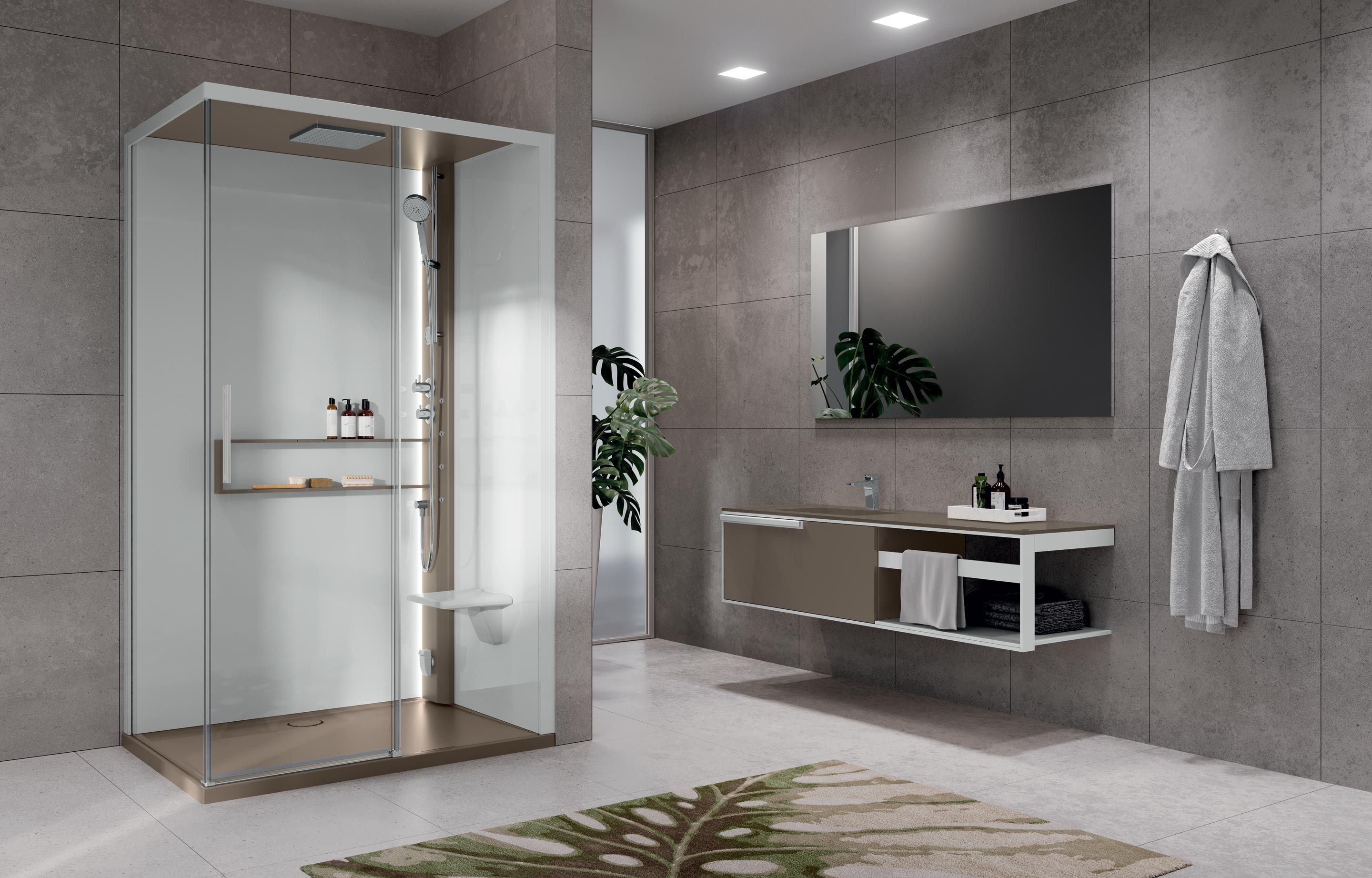 Shower cubicles - Glax 2 2P