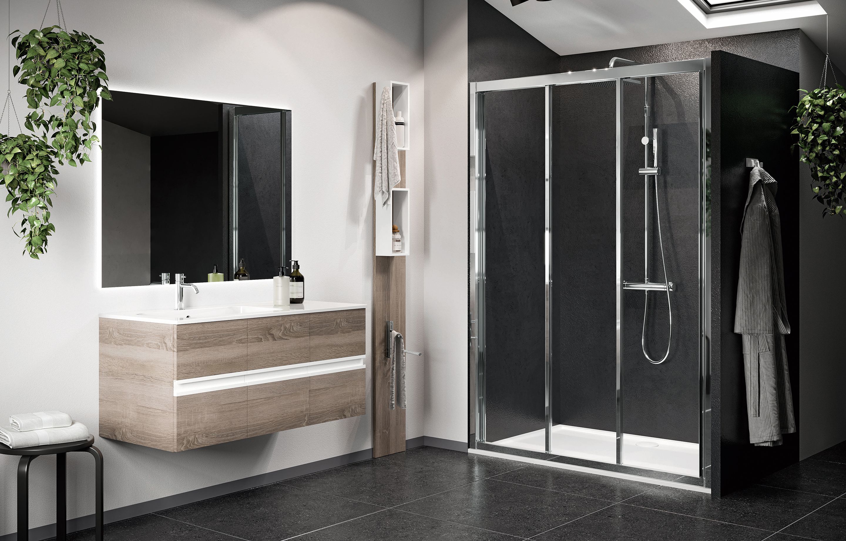 Shower enclosures - Lunes 2.0 3P