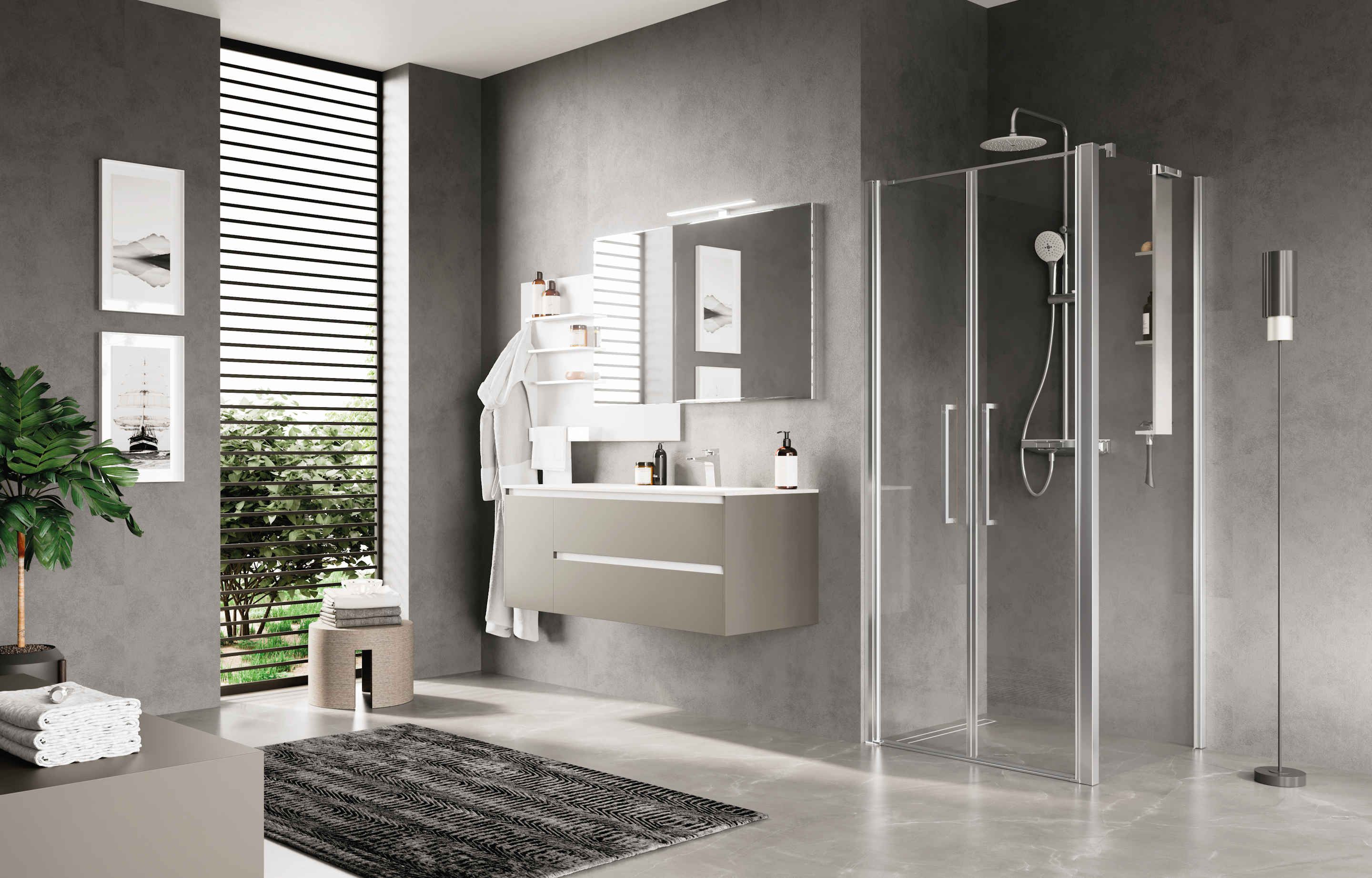 Shower enclosures - Young Plus 2B+F
